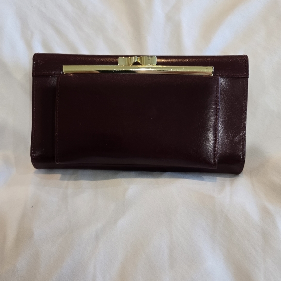 Dior Burgundy/Biege Monogram Shoulder Bag Includes a Wallet - Picture 5 of 9